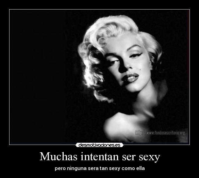 Muchas intentan ser sexy - 