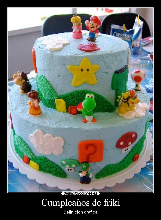Cumpleaños de friki -