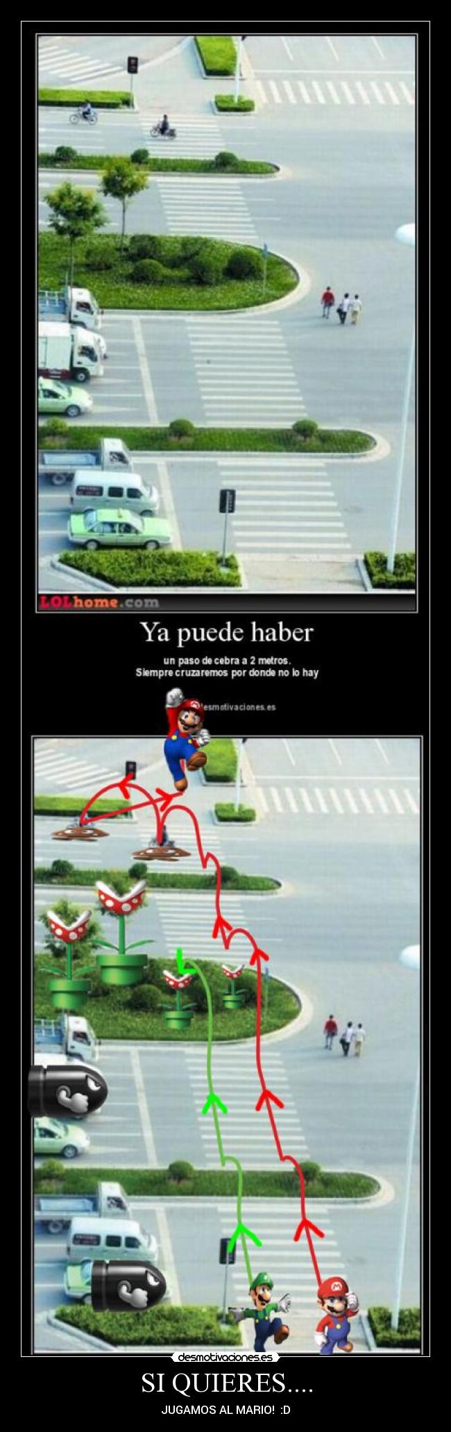 SI QUIERES.... - JUGAMOS AL MARIO! :D