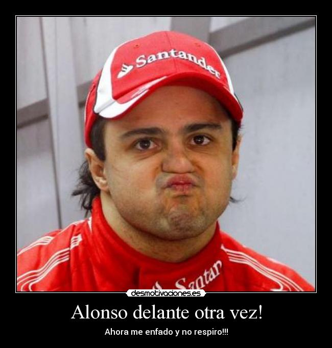Alonso delante otra vez! -