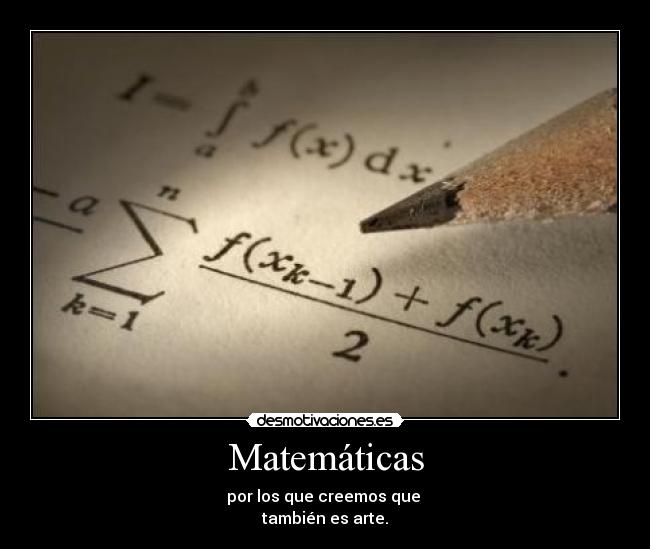 Matemáticas -