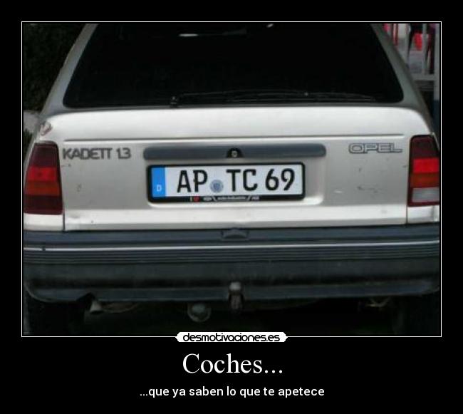 Coches... -