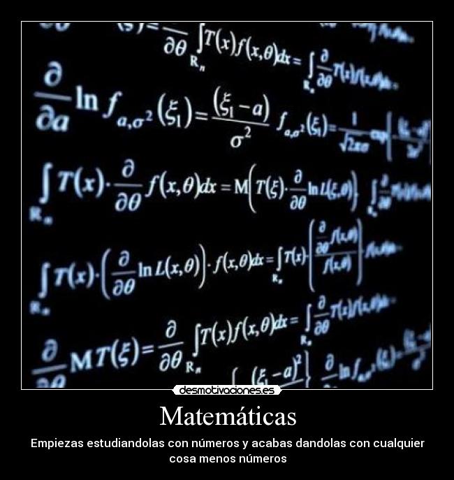 Matemáticas -