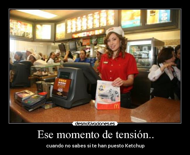 Ese momento de tensión.. - 