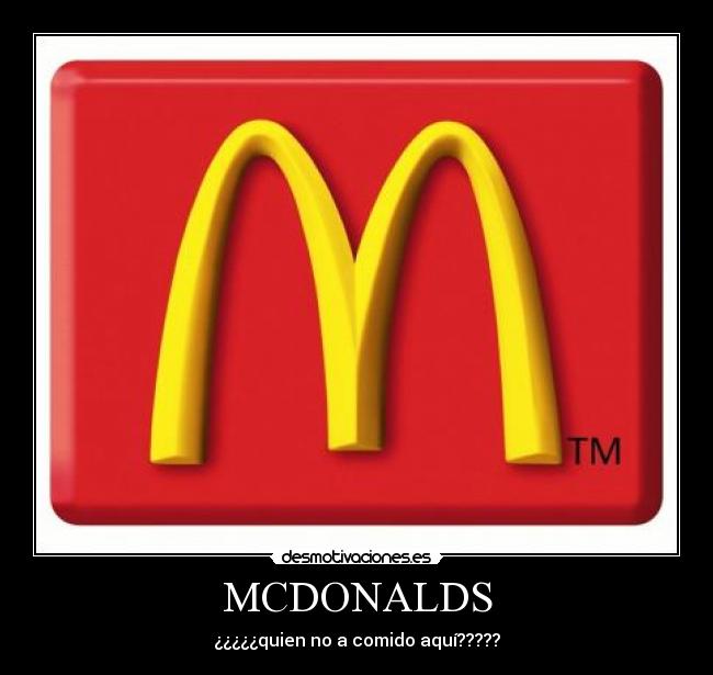 carteles mcdonalds desmotivaciones
