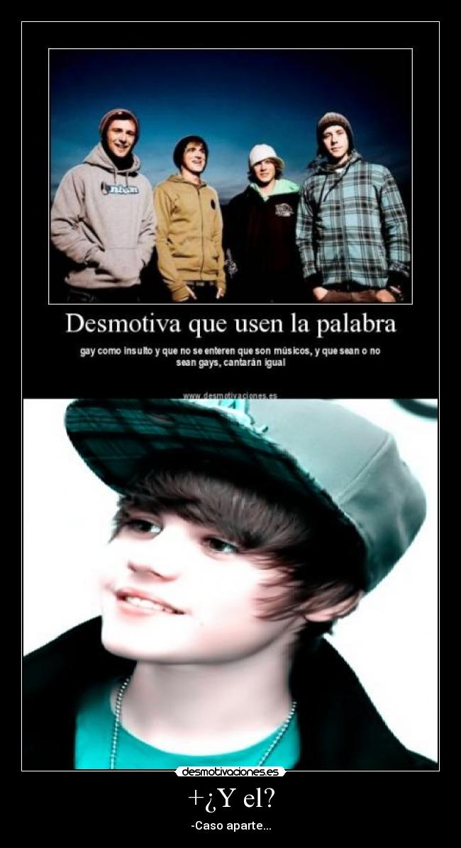 +¿Y el? - -Caso aparte...