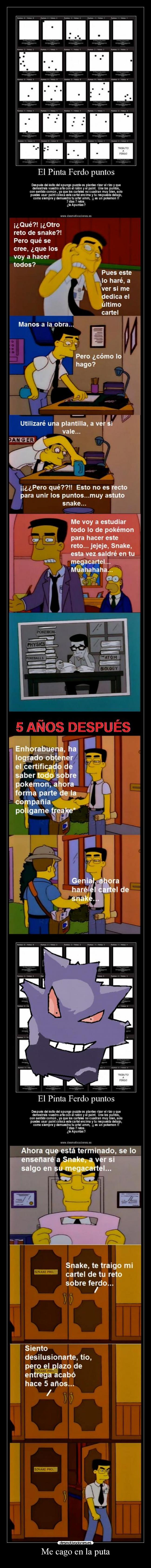 Me cago en la puta -