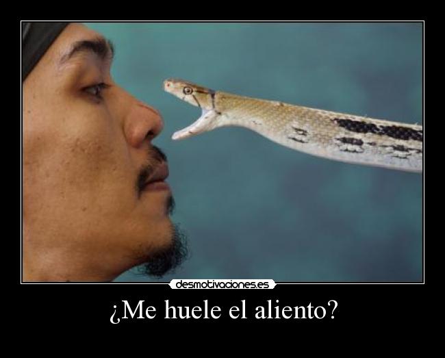 ¿Me huele el aliento? - 