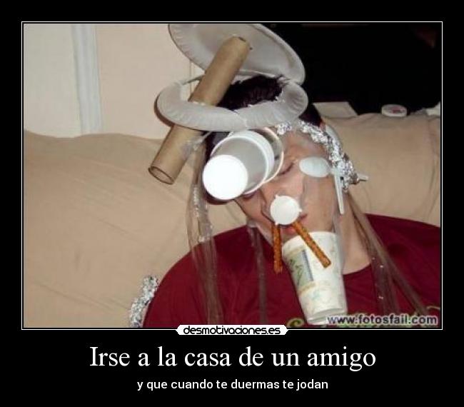 Irse a la casa de un amigo - 