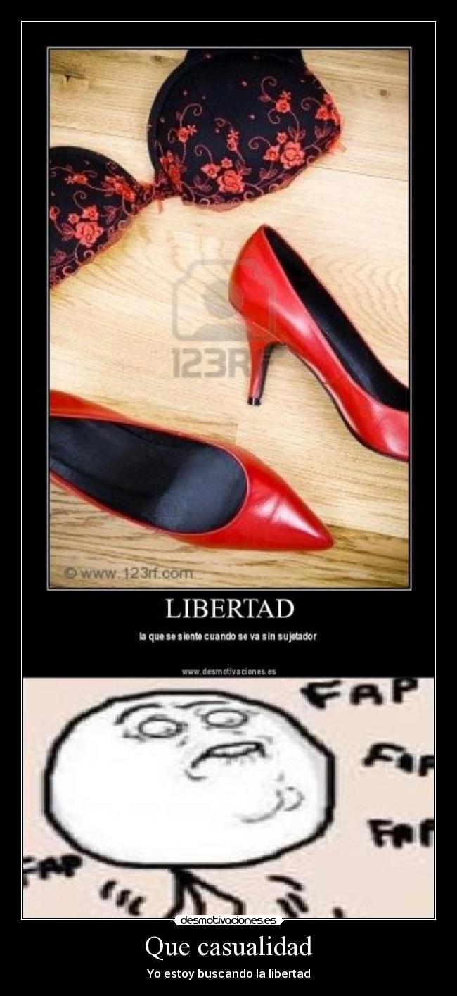 Que casualidad - Yo estoy buscando la libertad
