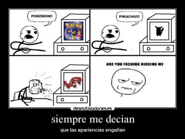 siempre me decian - 