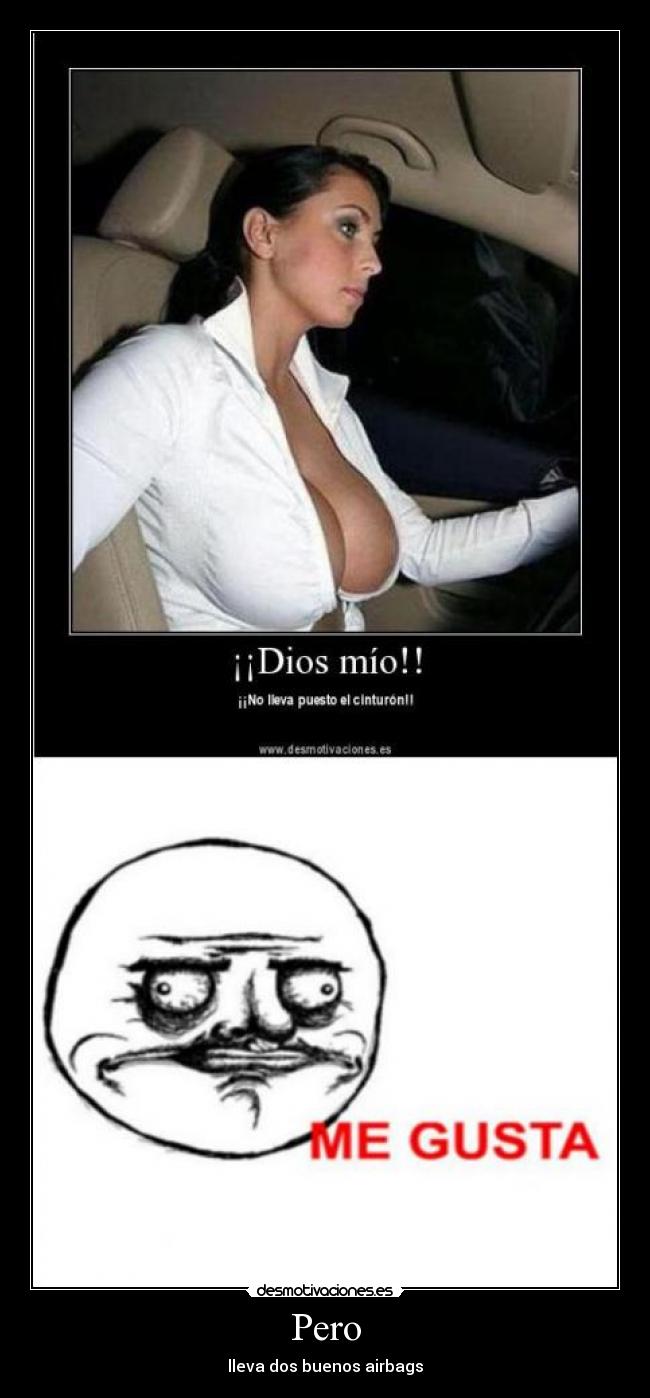 Pero - lleva dos buenos airbags