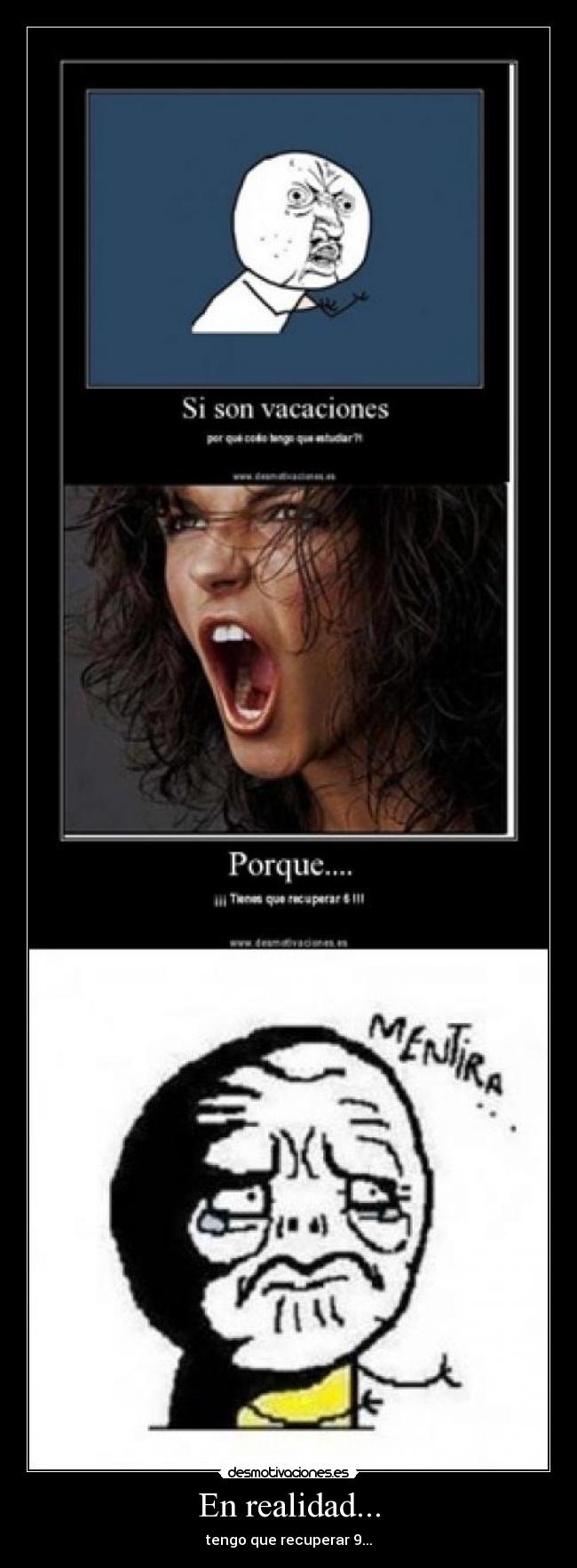 En realidad... - tengo que recuperar 9...