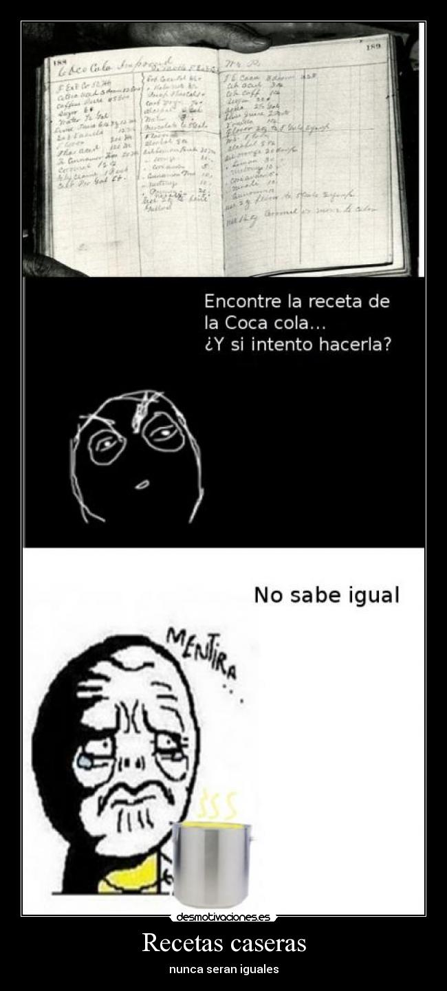 Recetas caseras -