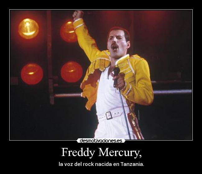 Freddy Mercury, -