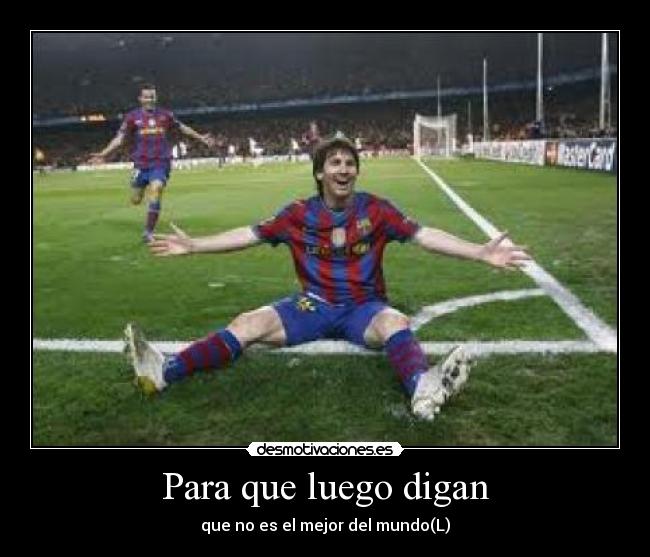 Para que luego digan - 