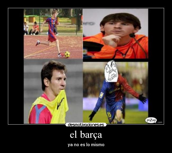 el barça - ya no es lo mismo