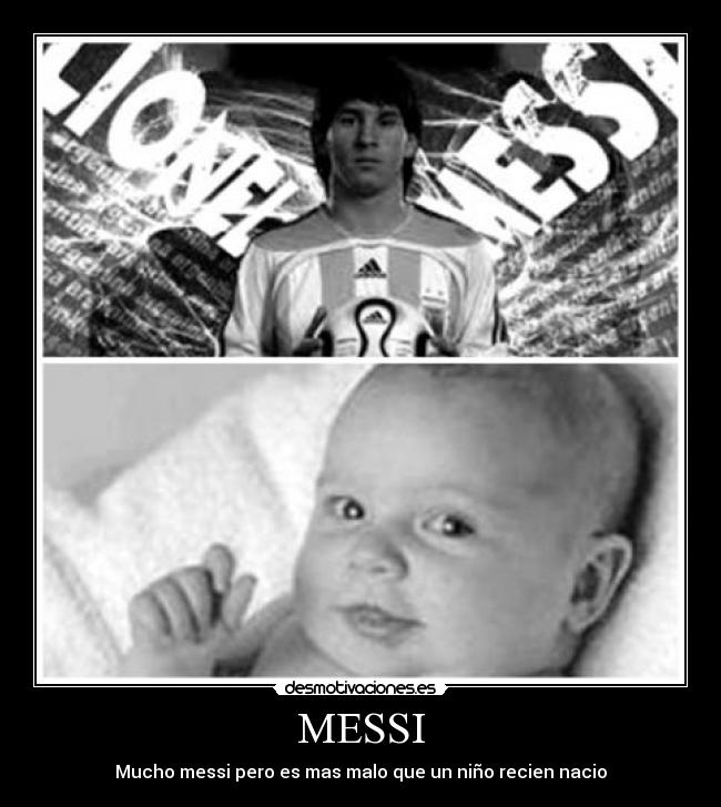 carteles messi malo desmotivaciones