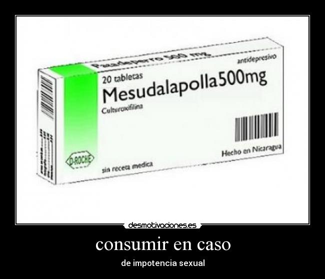 consumir en caso - 