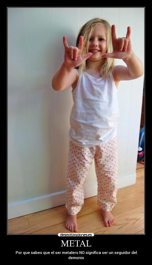 carteles metal metalero desmotivaciones
