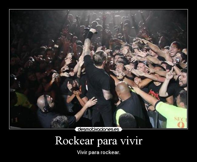 Rockear para vivir - 