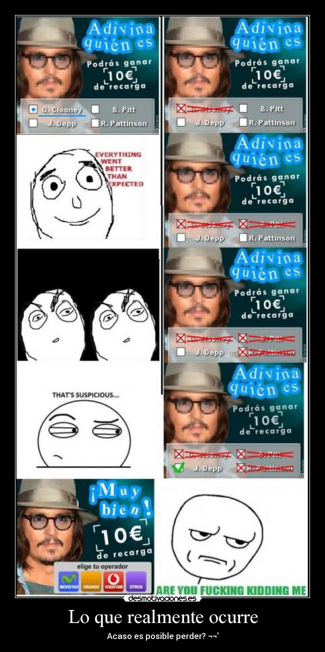 Lo que realmente ocurre - 