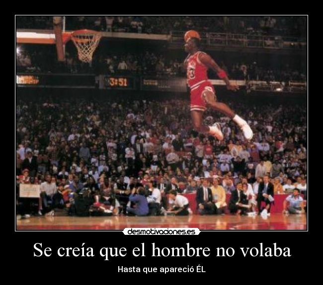 Se creía que el hombre no volaba -