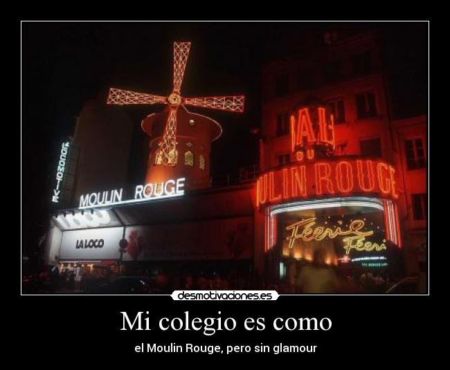 Mi colegio es como - 