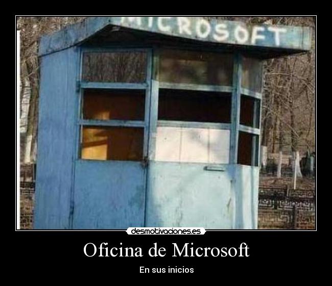 carteles microsoft desmotivaciones