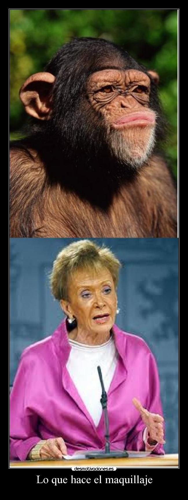 Lo que hace el maquillaje -