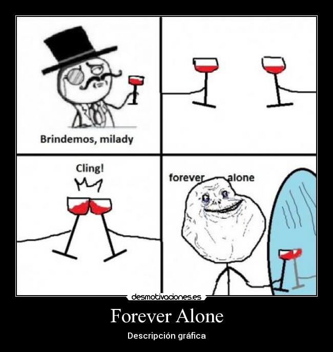 Forever Alone - Descripción gráfica