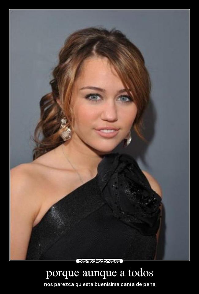 porque aunque a todos -