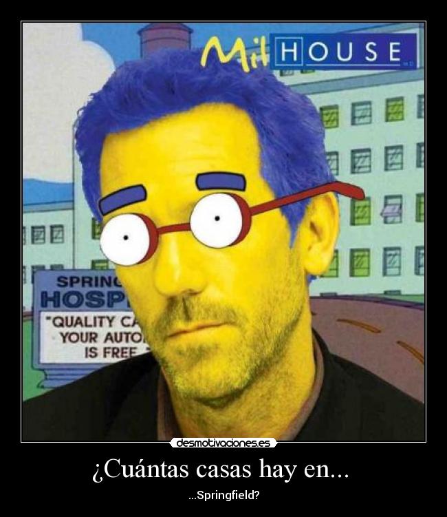 ¿Cuántas casas hay en... -