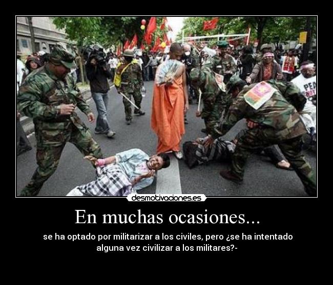 En muchas ocasiones... -