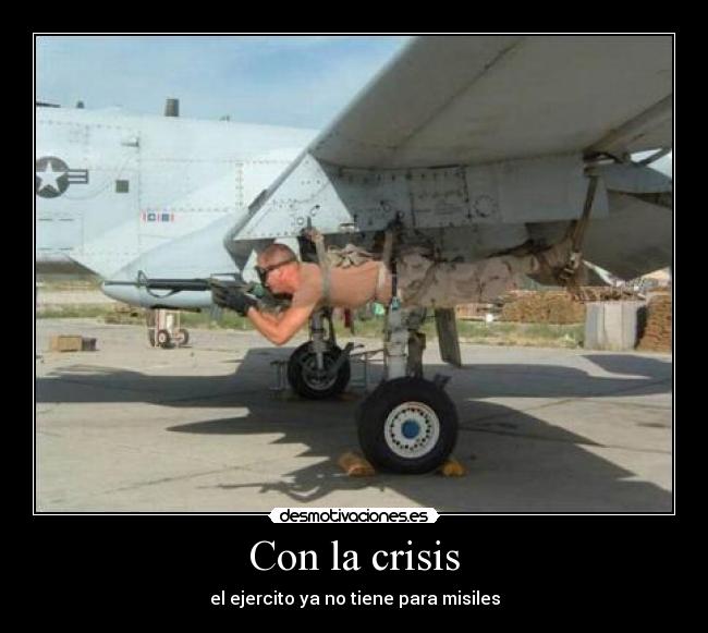 Con la crisis - 