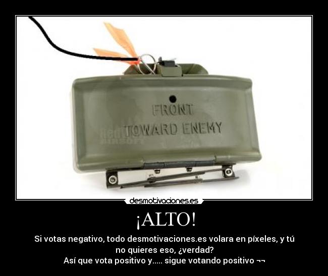 ¡ALTO! -