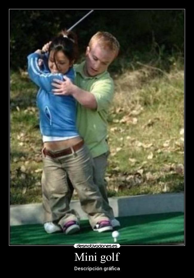Mini golf - Descripción gráfica