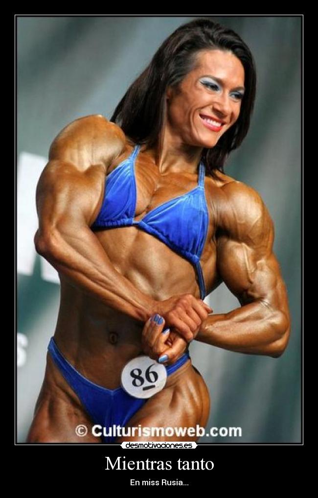 Mientras tanto - En miss Rusia...