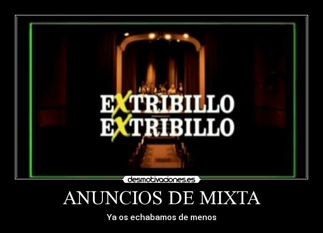 ANUNCIOS DE MIXTA - 