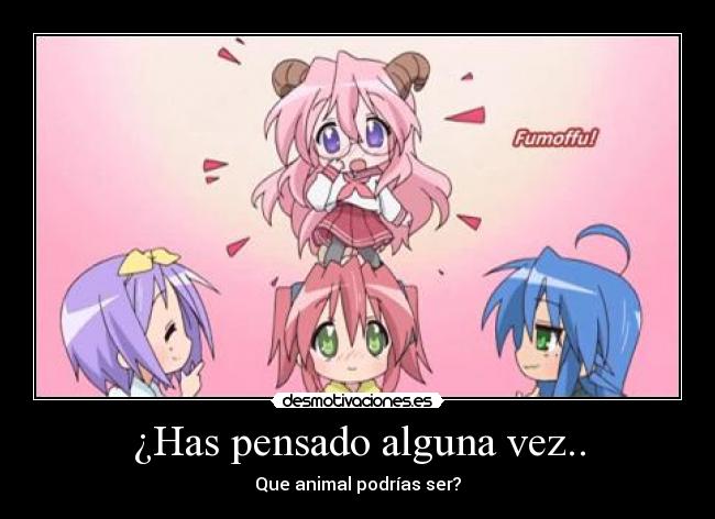 carteles lucky star desmotivaciones