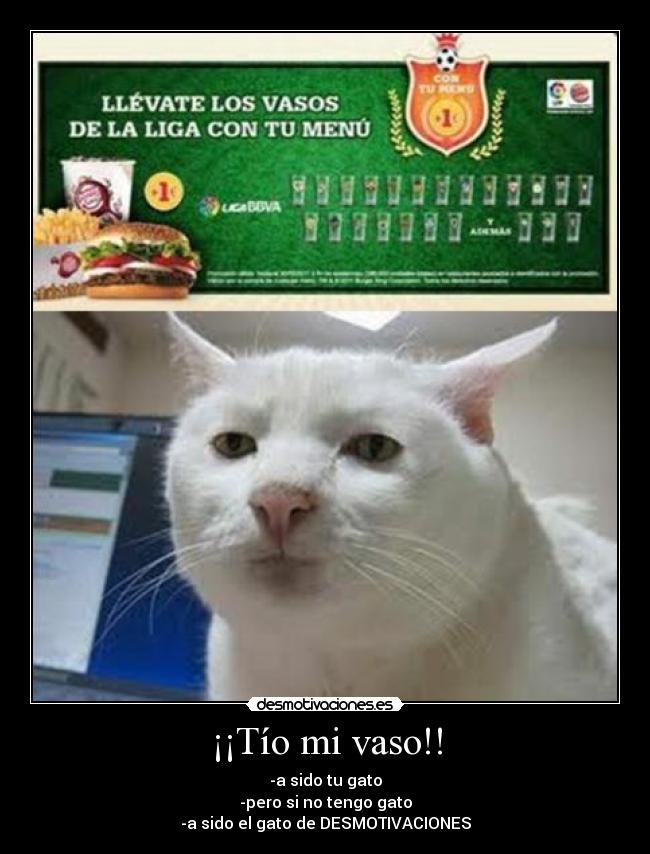 ¡¡Tío mi vaso!! -