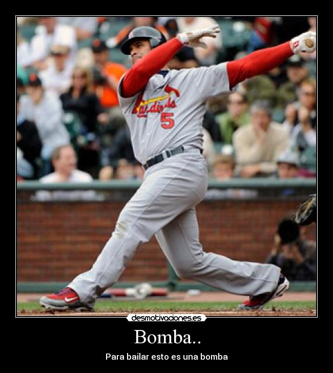 Bomba.. - Para bailar esto es una bomba