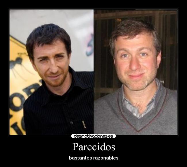 Parecidos - bastantes razonables