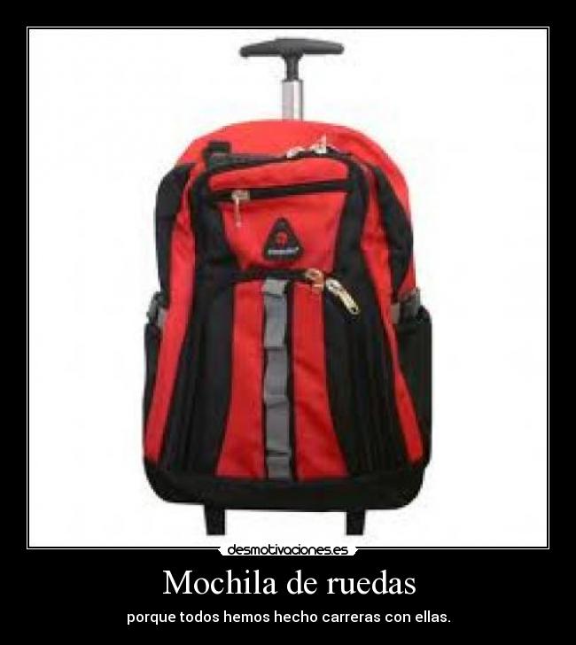 Mochila de ruedas -