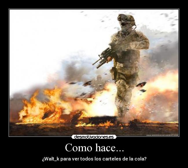 Como hace... - 