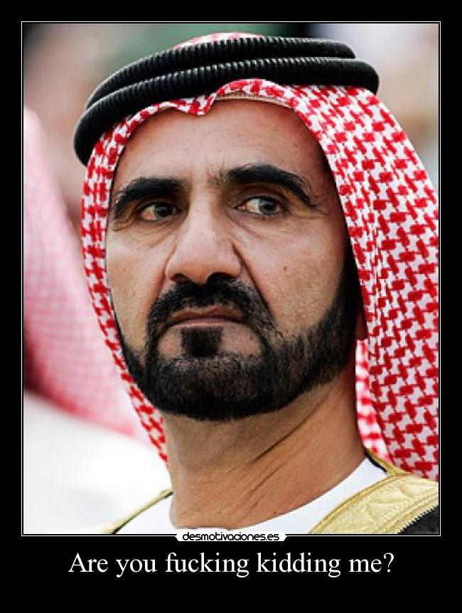 Are you fucking kidding me? - 