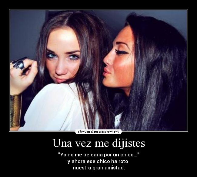 Una vez me dijistes - 