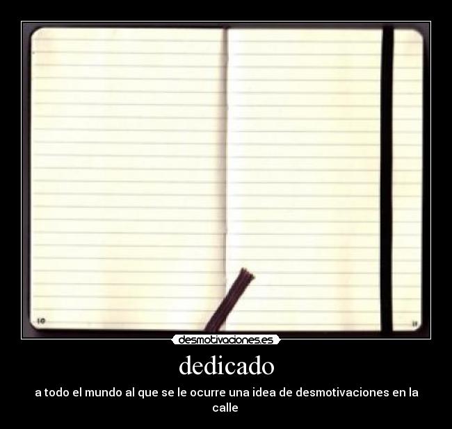 dedicado -