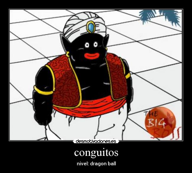 conguitos - nivel: dragon ball