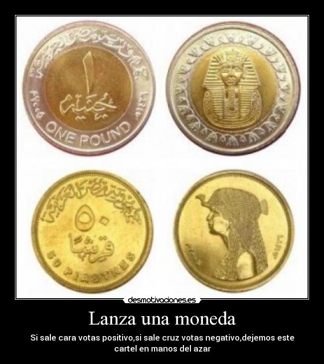 Lanza una moneda - 